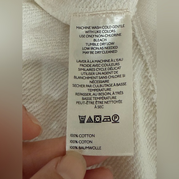 NWT PILCRO Ivory Sweater Sleeve Top Size Small - Picture 14 of 16